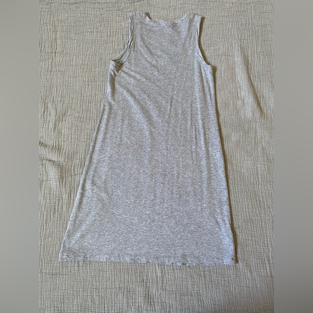 Tommy Bahama Heathered Gray Tank Dress sz S - Picture 2 of 6